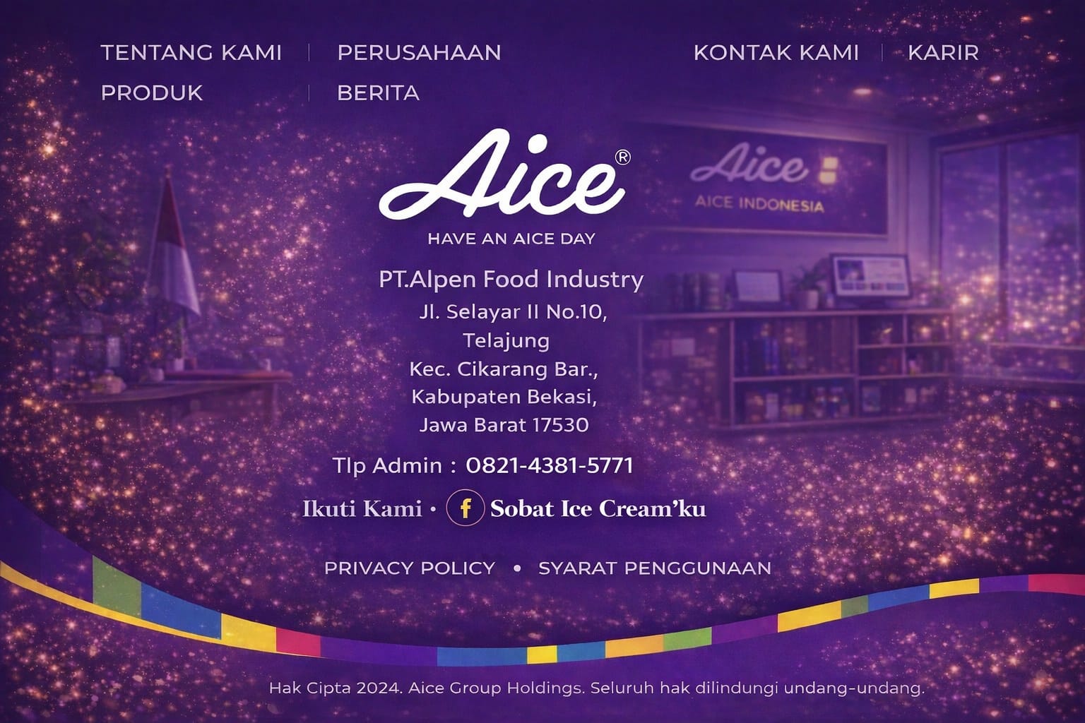 Informasi Legalitas PT Alpen Food Industry Aice