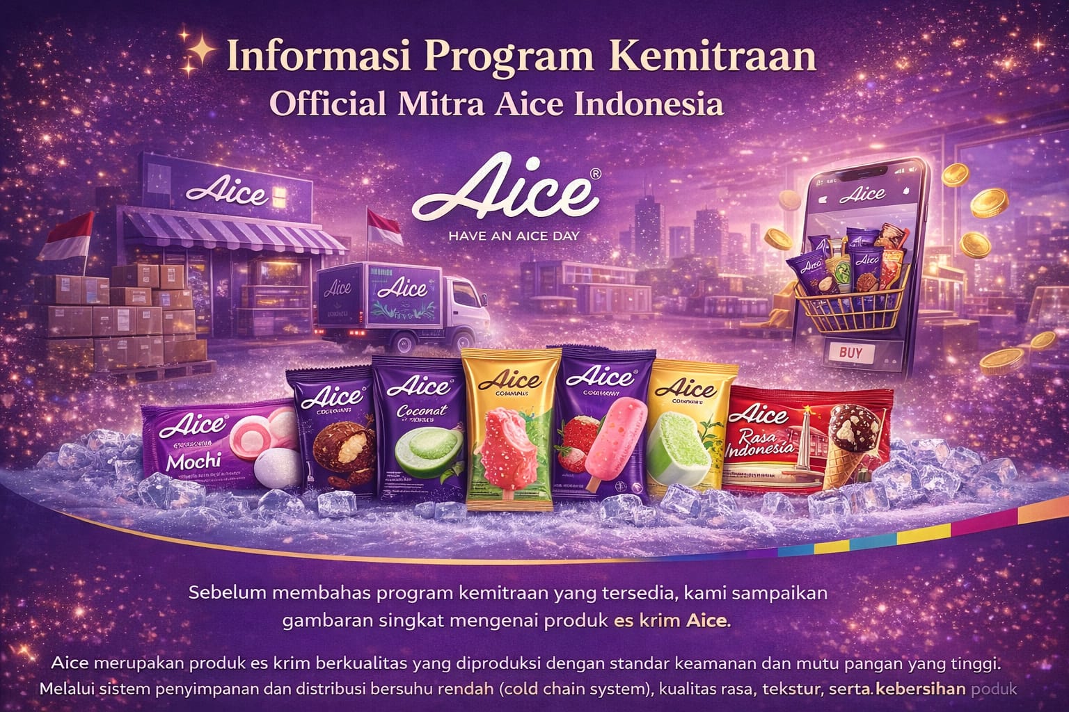Cold Chain & Kemitraan Aice Indonesia
